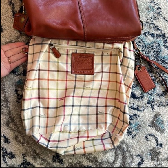 RARE COACH 11423 BLEECKER DUFFLE LEATHER w/OG HANGTAG SHADE OF WHISKEY RUST - Picture 14 of 15